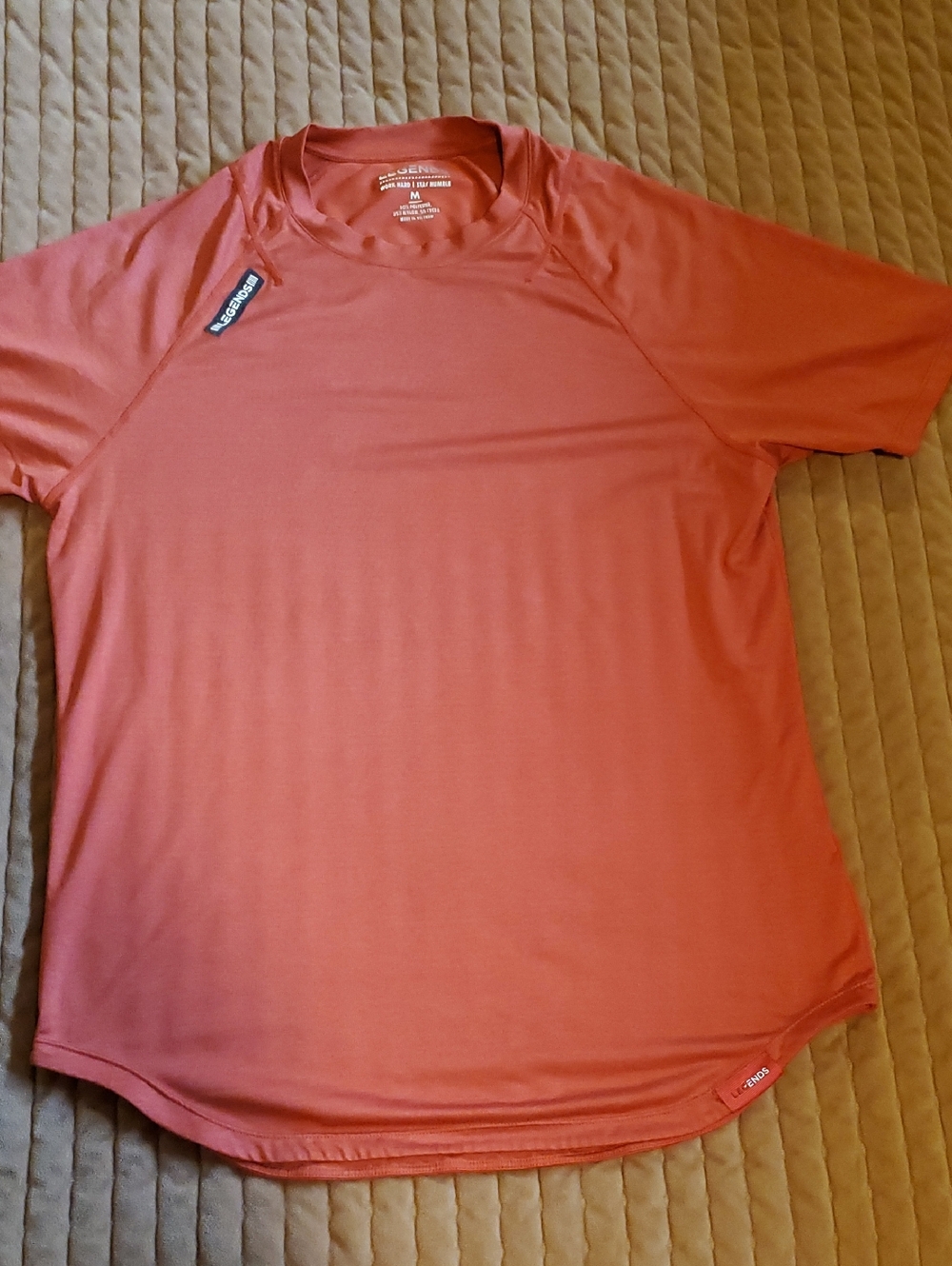 ComfortFit Men's Short Sleeve Performance Tee - Coral